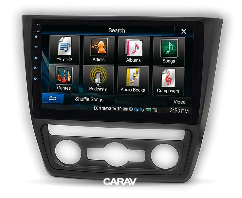 10.1-inch Рамка SKODA Yeti 2009-2017 (Manual & Auto AC/Ver.1)  22495, фото 3