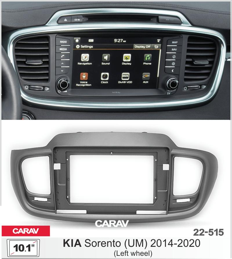Купить 10.1-inch Рамка KIA Sorento (UM) 2014-20 (Left wheel)  22515 в интернет-магазине