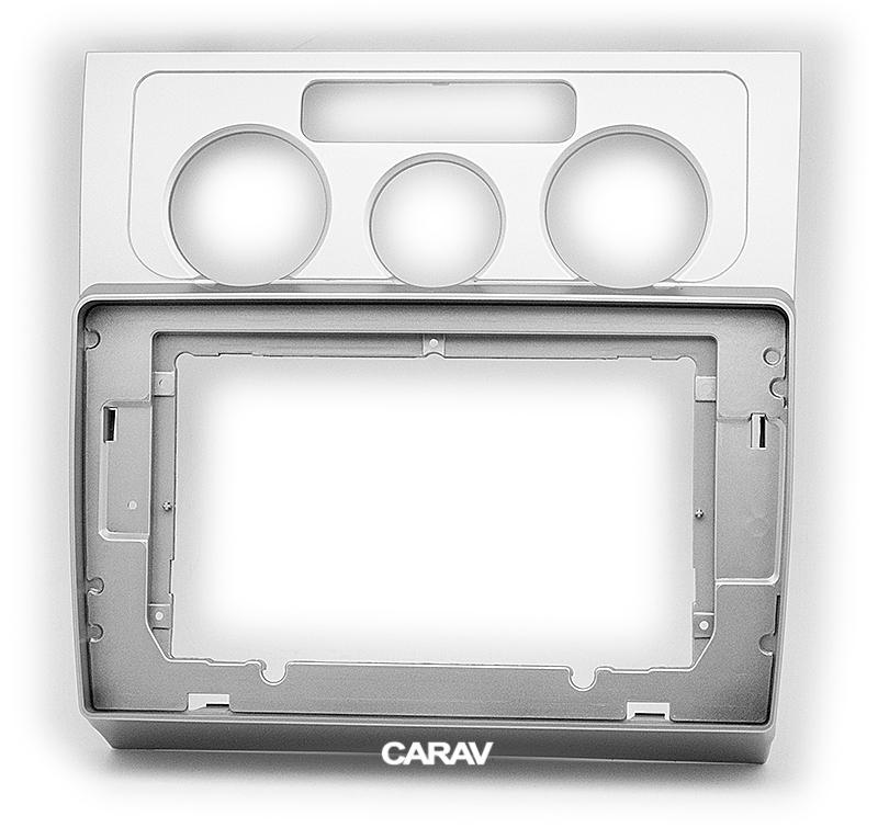 10.1-inch Рамка VOLKSWAGEN Touran 2003-10 (Manual A/C)  22544, фото 1