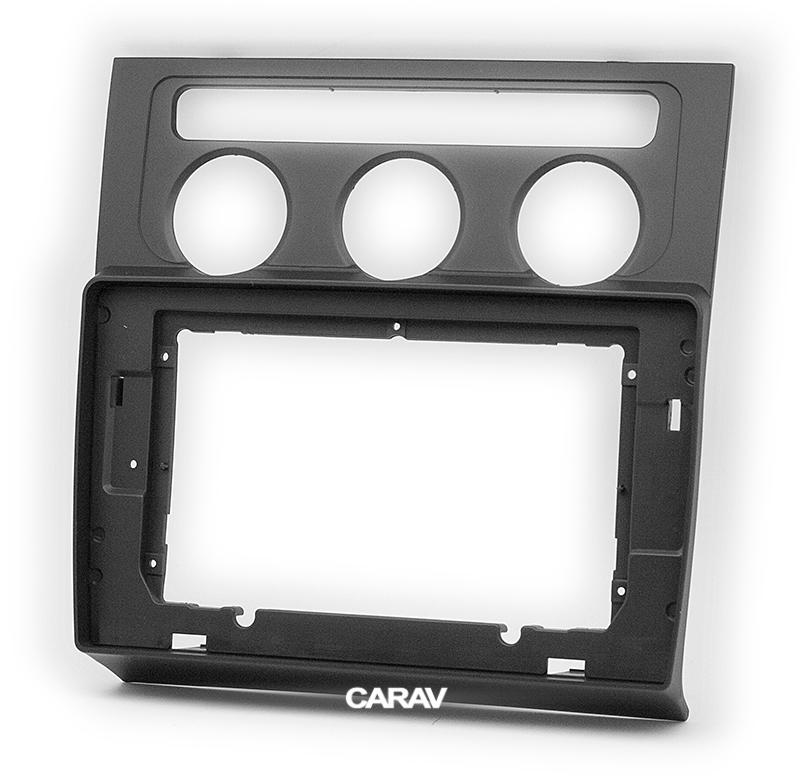 10.1-inch Рамка VOLKSWAGEN Touran 2003-10 (Auto A/C)  22593, фото 2