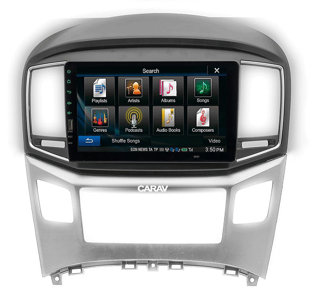 9-inch Рамка HYUNDAI H-1, Starex, i800, iMax, iLoad 2015-2021 (Blac  22610, фото 4
