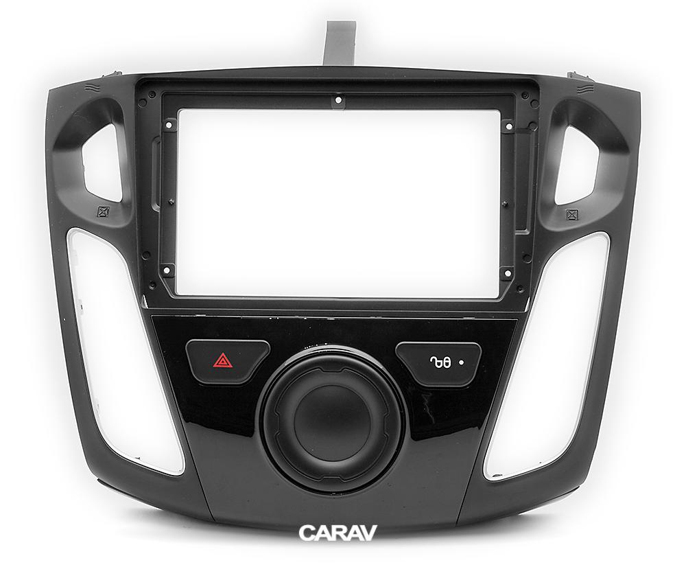 9-inch Рамка FORD Focus 2011-19 (with buttons and PCB / ver.1 ЧЕРНАЯ  22645, фото 1