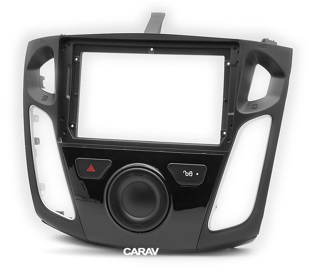 9-inch Рамка FORD Focus 2011-19 (with buttons and PCB / ver.1 ЧЕРНАЯ  22645, фото 2