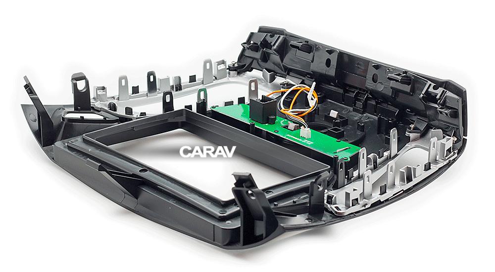 9-inch Рамка FORD Focus 2011-19 (with buttons and PCB / ver.1 ЧЕРНАЯ  22645, фото 4