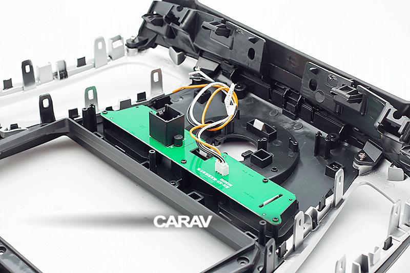 9-inch Рамка FORD Focus 2011-19 (with buttons and PCB / ver.1 ЧЕРНАЯ  22645, фото 5