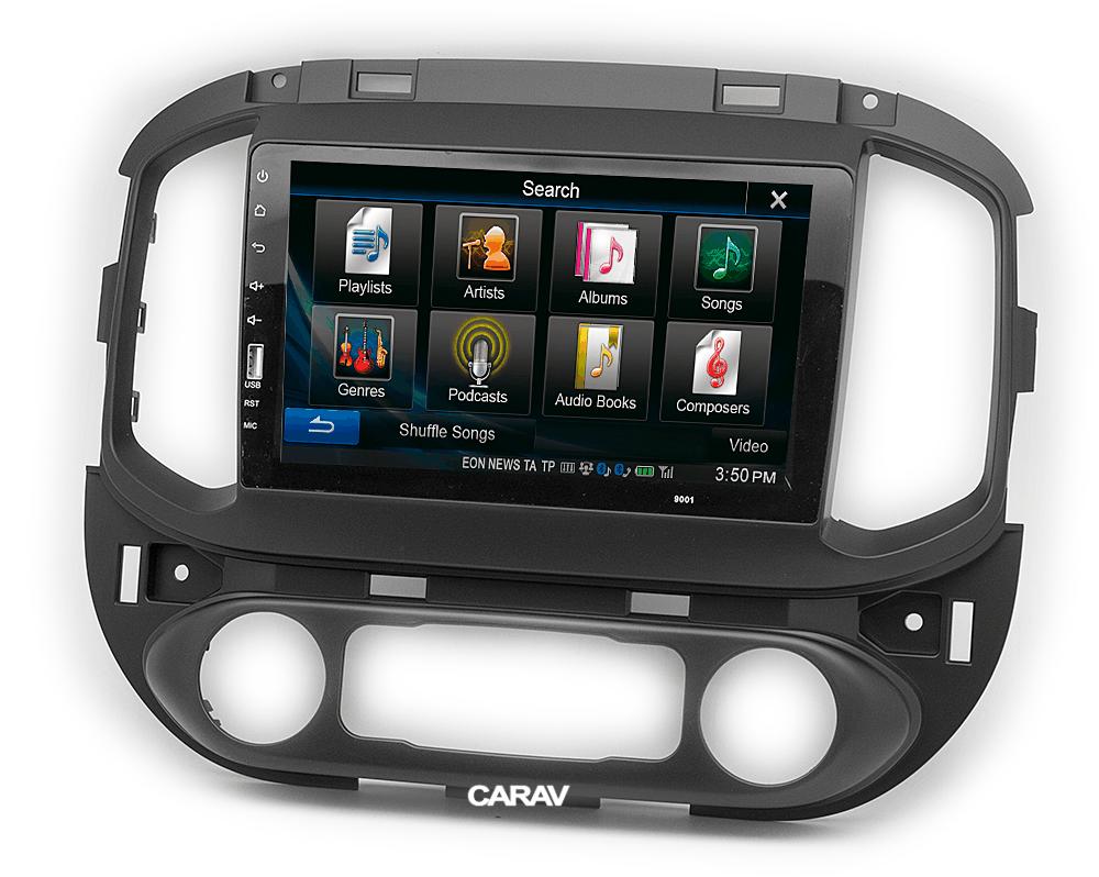 9-inch Рамка CHEVROLET Colorado 2015+ / GMC Canyon 2015+  ЧЕРНАЯ  22646, фото 4