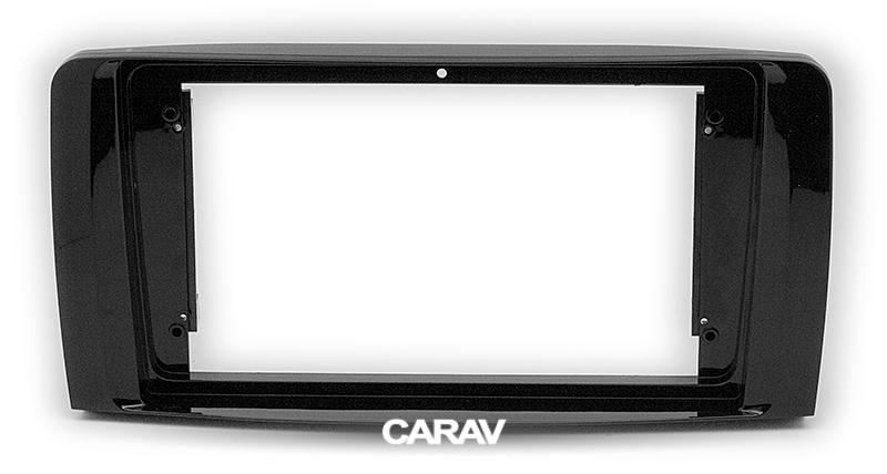 9-inch Рамка MERCEDES-BENZ R-klasse (W251) 2005-13 (Gloss black)  22941, фото 1