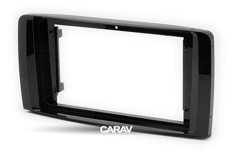 9-inch Рамка MERCEDES-BENZ R-klasse (W251) 2005-13 (Gloss black)  22941, фото 2