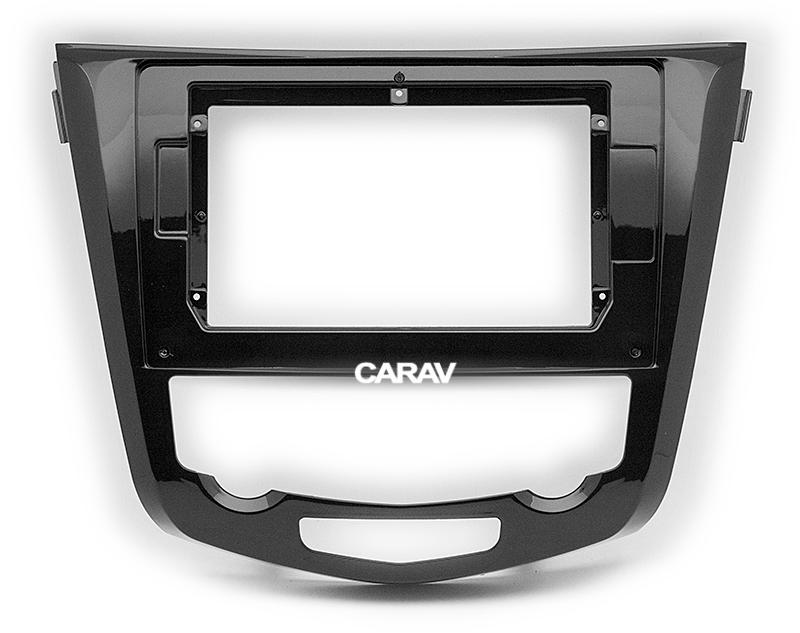 10.1-inch Рамка NISSAN X-Trail, Qashkai, Rogue 2014-22 (Auto AC)  22948, фото 1