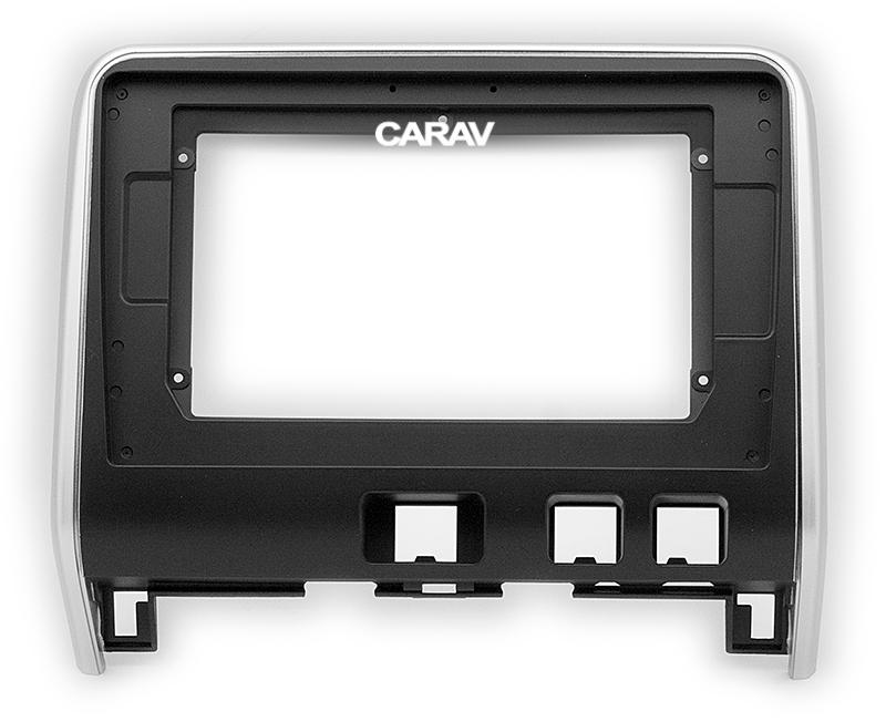10.1-inch Рамка NISSAN Serena (C27) 2016-19 / SUZUKI Landy 2016-20  ЧЕРНАЯ  22991, фото 1