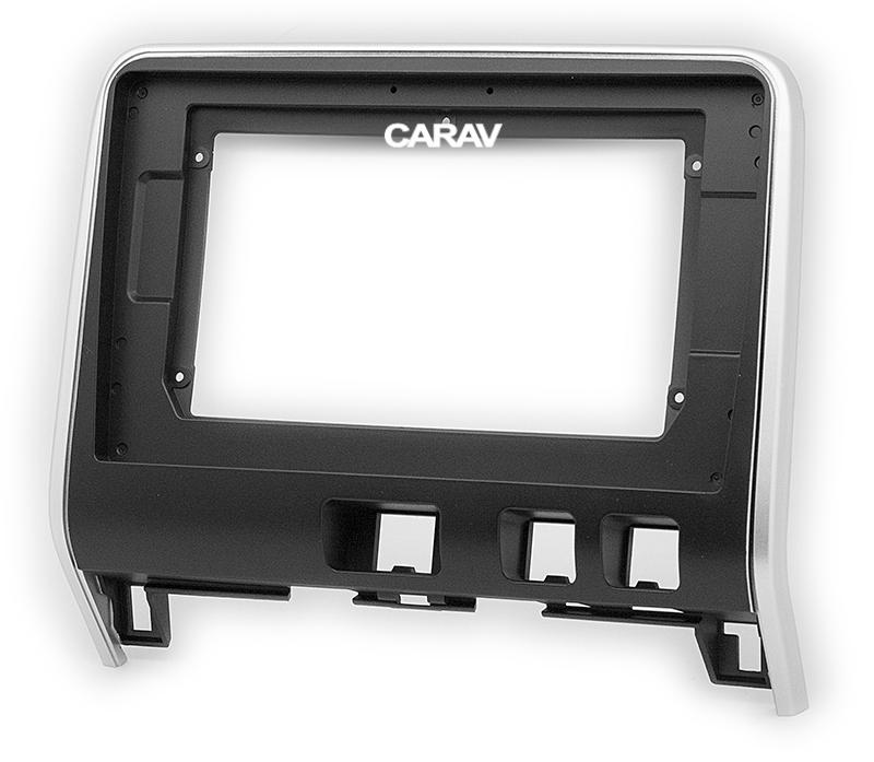 10.1-inch Рамка NISSAN Serena (C27) 2016-19 / SUZUKI Landy 2016-20  ЧЕРНАЯ  22991, фото 2