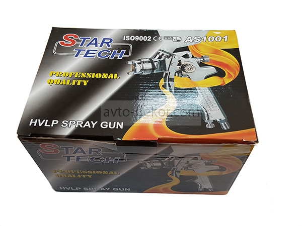 STAR TECH Краскопульт пластиковый бачок, сопло D1,3мм AS1001-13  3117, фото 1