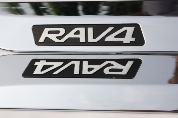 Молдинги на двери RAV4 2014- хромированный пластик комплект 4 шт  3901, фото 22