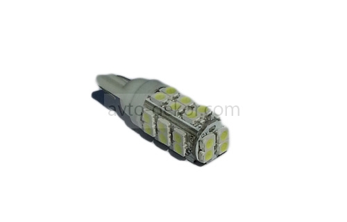 Купить Диод 12v Т10-28(3528) габариты белый  (28 SMD (3528) диодов аналог w5w)   AVTO-DEKOR   4028 в интернет-магазине