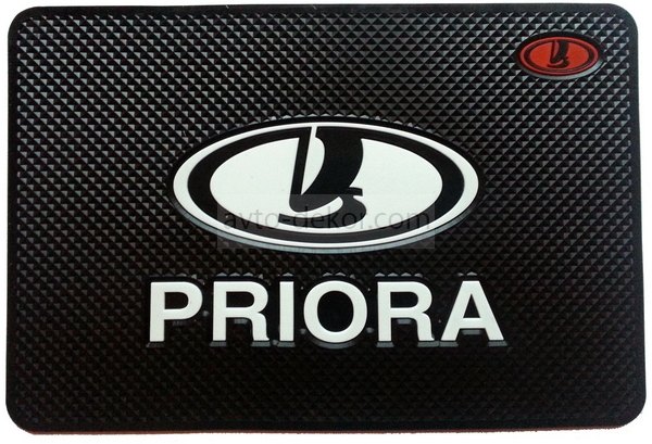 Коврик на парприз чёрный (20*13 см) PRIORA  4645