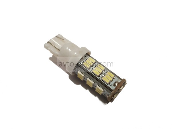 Купить Диод 12v Т10-42(3014) габариты белый  (42 SMD (3014) диода аналог w5w)   AVTO-DEKOR   7757 в интернет-магазине