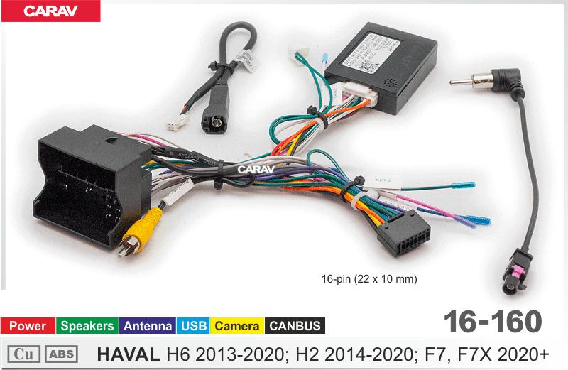 Комплект кабелей для головного устройства 9 и 10,1-inch HAVAL H6 2013-2020, H2 2014-2020, F7, F7X 2020+  816160, фото 4