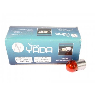 Автолампа NORD YADA RY5W (BA15s)  YELLOW 12V  900248 купить