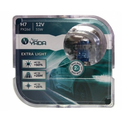 Автолампа NORD YADA  H7 (55) PX26d +50% ExtraLight (box, 2шт.) 12V   907365 купить