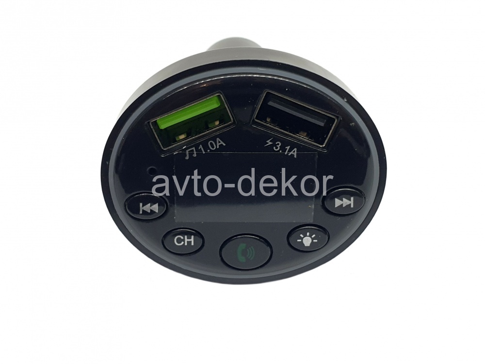 FM-модулятор F9 (AUX,USB,microSD) AVTO-DEKOR  9455, фото 2